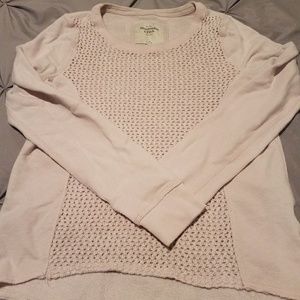 Light baby pink So cozy Abercrombie sweatshirt
